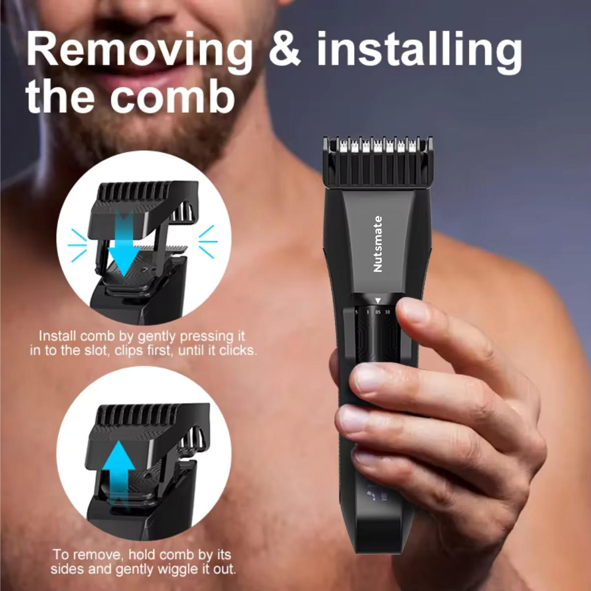 The Nutsmate Beard Trimmer