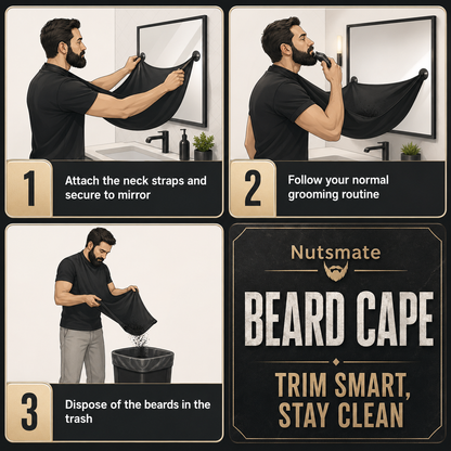 Nutsmate Beard Cape