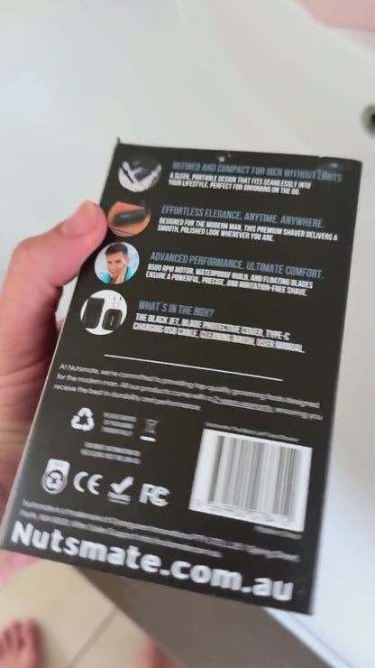Nutsmate The Black Jet Face Shaver